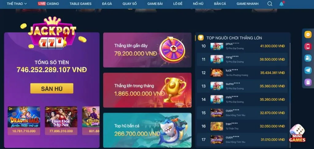 Giải thưởng Luck88